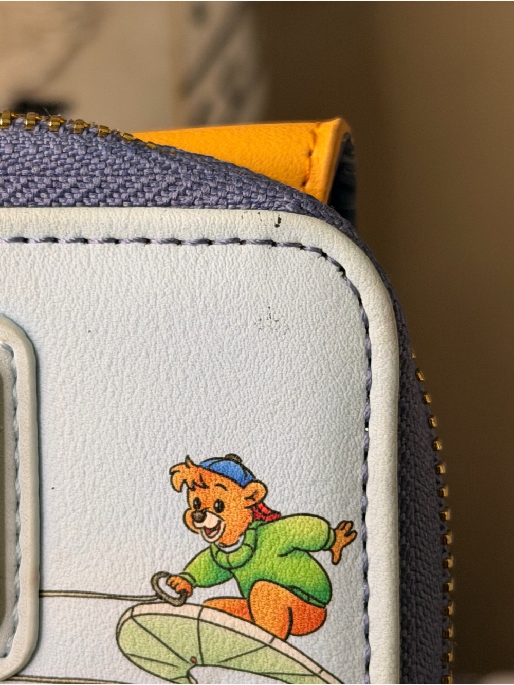 Disney Loungefly TaleSpin Zip Around Wallet Baloo Rebecca Kit Molly Rare - Picture 3 of 11